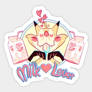 Milk ❤ Lover Sticker